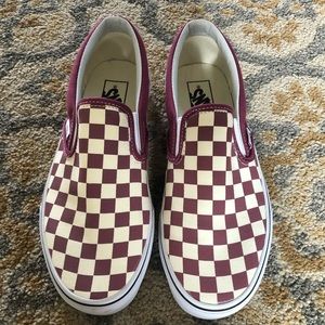Vans Classic Checkered Slip-Ons